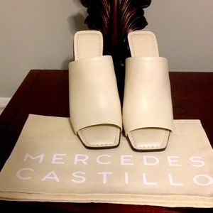 NEW !!! MERCEDES CASTILLO LEONOR WEDGE SANDALS